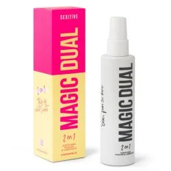 Aceite y Lubricante Magic Dual Caramelo 100 ml 4x3 Sexitive sexshop