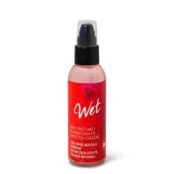 Lubricante Wet Efecto Calor 75 ml 4x3 Sexitive sexshop