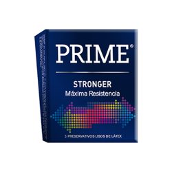Preservativo Prime Stronger Cosmética Íntima sexshop
