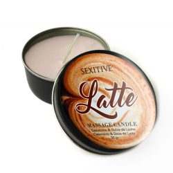 Massage Candle Latte Capuccino y Dulce de Leche 30 gr 4x3 Sexitive sexshop