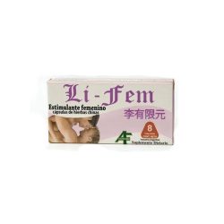 LiFem x8: Estimulante Femenino Afrodisíacos sexshop