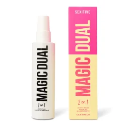 Aceite y Lubricante Magic Dual Caramelo 100 ml