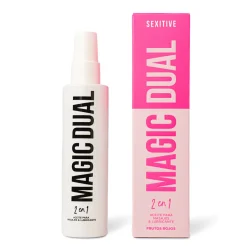 Aceite y Lubricante Magic Dual Frutos Rojos 100 ml