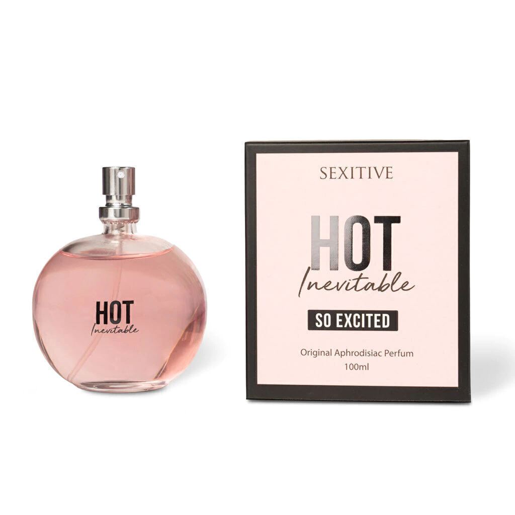 Perfume hot inevitable so excited con feromonas 100 ml cosmética íntima sexshop 2 Perfume hot inevitable so excited con feromonas 100 ml