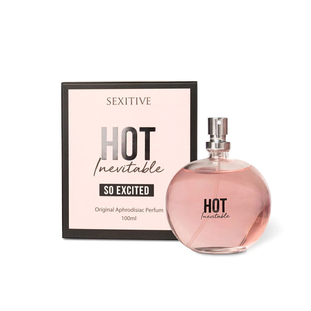 Perfume hot inevitable so excited con feromonas 100 ml cosmética íntima sexshop 4 Perfume hot inevitable so excited con feromonas 100 ml - imagen 3