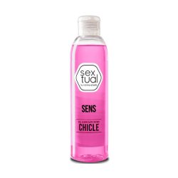 Lubricante Sextual Saborizado Chicle 200 ml Cosmética Íntima sexshop