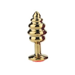 ST Plug Metálico Inexpulsable Chico Dorado Anales sexshop
