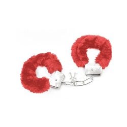 ST Furry Cuffs Rojo