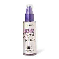 Aceite y Lubricante Desire Coconut 60 ml.