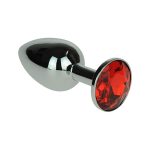 ST Plug Metálico M Perla Roja Anales sexshop 3 ST Plug Metálico M Perla Roja Anales sexshop