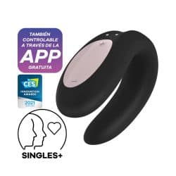 Satisfyer Double Joy App - Negro