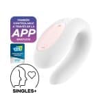 Satisfyer Double Joy App – Blanco Vibradores sexshop