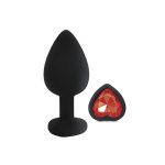 ST Plug Silicona S Rojo