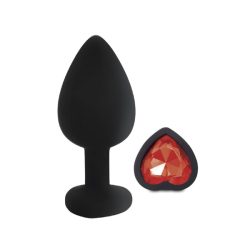 ST Plug Silicona L Rojo