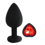 ST Plug Silicona M Rojo