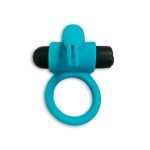 ST Ring Rabbit 2 Celeste Recargable Anillos con Vibración sexshop