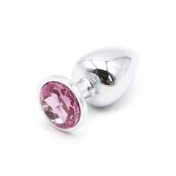 Plug Anal Metálico M Strass