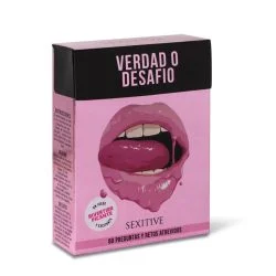 Juego de cartas verdad desafío – retos atrevidos 4x3 sexitive sexshop