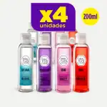 Combo sextual x4 de 200ml