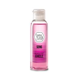 Lubricante Sextual Saborizado Chicle 80 ml Cosmética Íntima sexshop