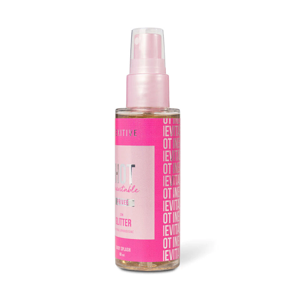 Body splash hot inevitable priveé con glitter 60 ml cosmética íntima sexshop 3 Body splash hot inevitable priveé con glitter 60 ml - imagen 2