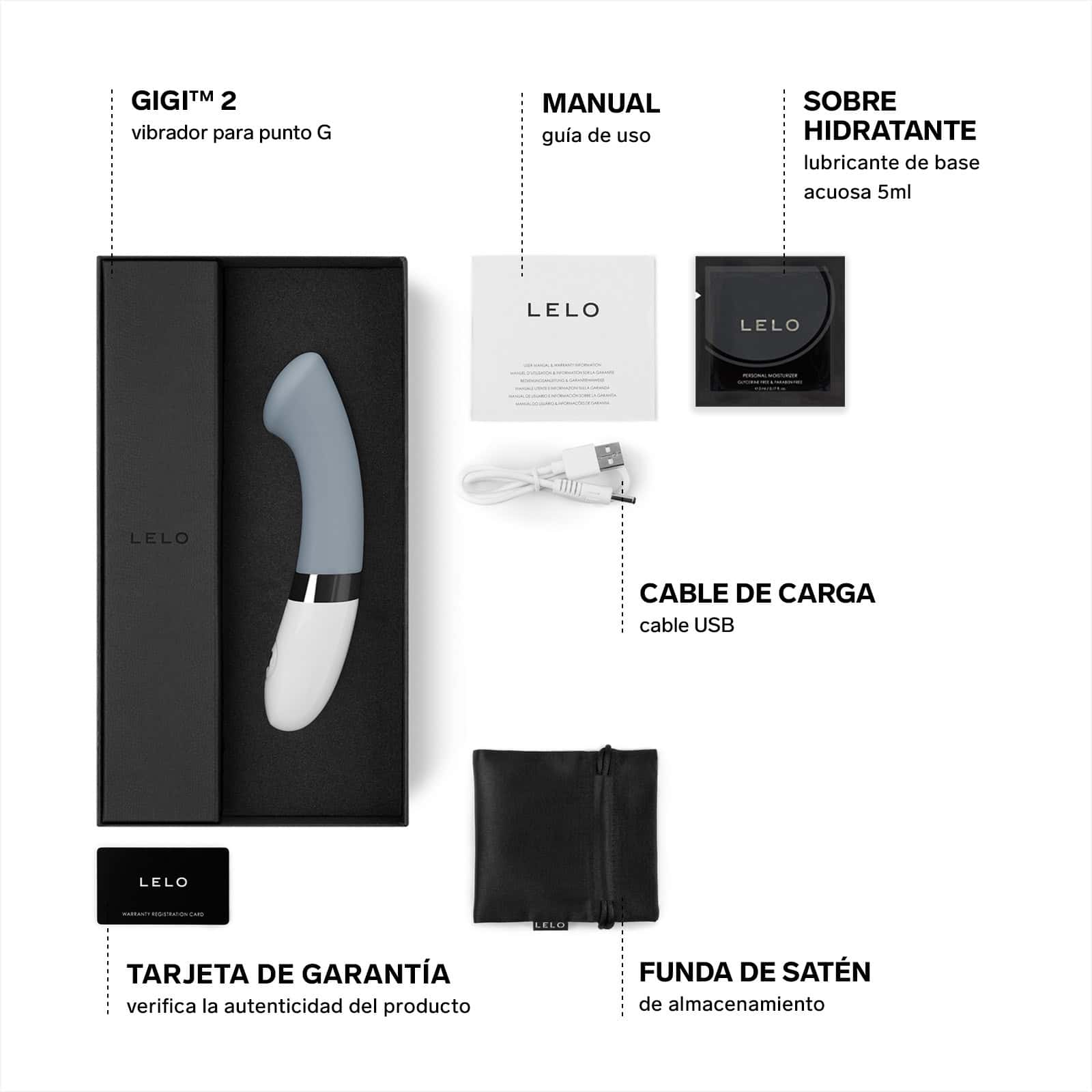 Lelo gigi 2 vibrador para punto g vibradores sexshop 5 Lelo gigi 2 vibrador para punto g - imagen 4