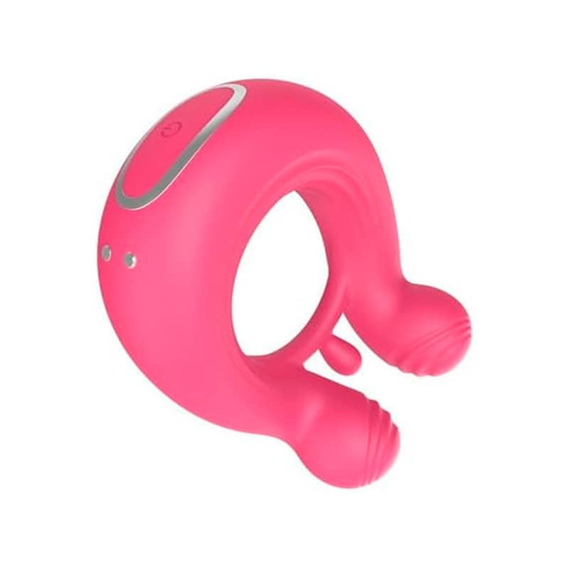 Anillo con vibrador app rosa anillos con vibración sexshop 2 Anillo con vibrador app rosa