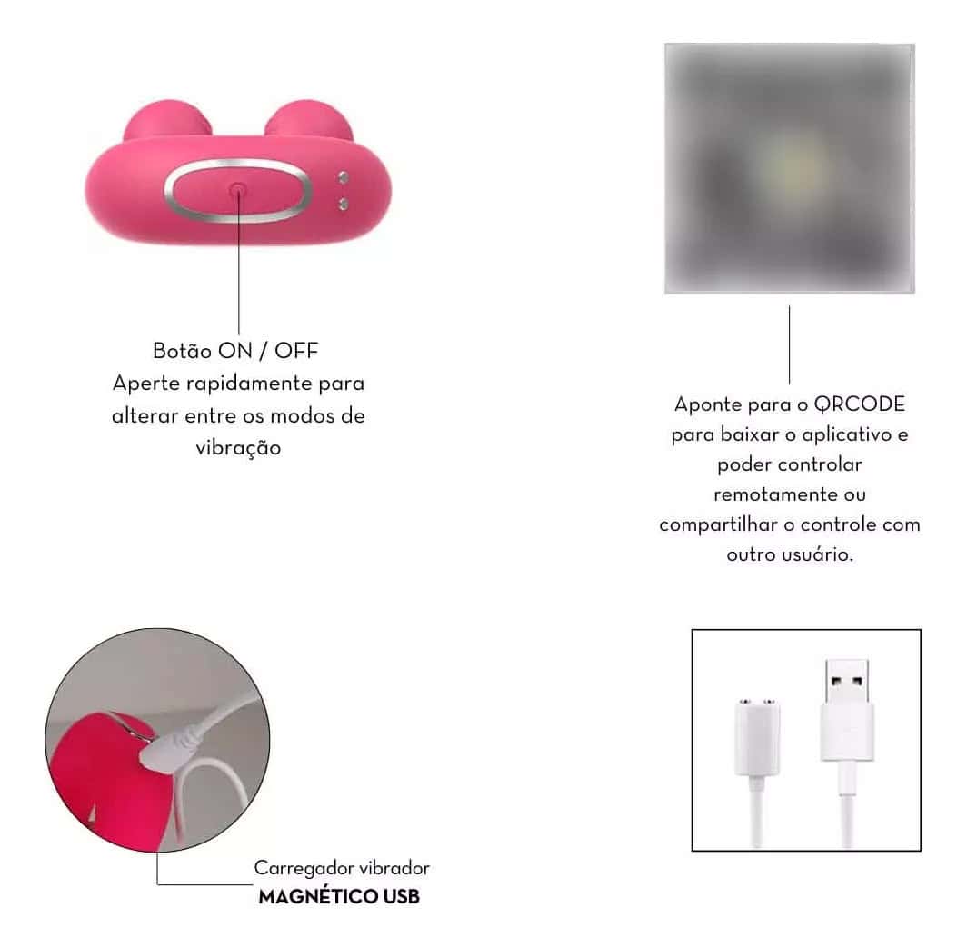Anillo con vibrador app rosa anillos con vibración sexshop 7 Anillo con vibrador app rosa - imagen 6
