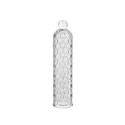 funda transparente texturizada