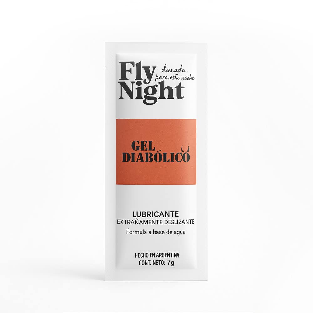 Lubricante Anal Fly Night Diabólico 10 ml Cosmética Íntima sexshop 2 Lubricante Anal Fly Night Diabólico 10 ml