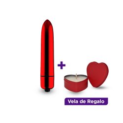 Bullet Roja mas velita con forma de corazon