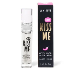 Kiss Me - Hot Lip Oil Efecto Calor Sabor Mango 3 ml