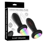 Vibrador plug anal movimiento