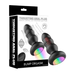 Vibrador Plug Anal Bola Movimiento