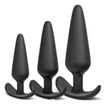Set Plug Anal Dilatador Silicona X3