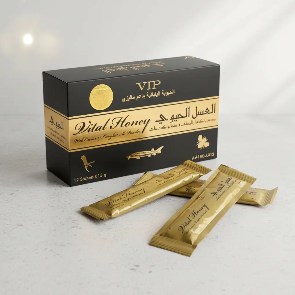 Vital Honey Miel VIP Sachet X12 10g Energía y Vitalidad Masculina Cápsulas y Pastillas sexshop 2 Vital Honey Miel VIP Sachet X12 10g Energía y Vitalidad Masculina