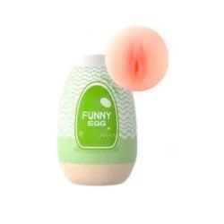 Masturbador Funny Egg Verde - Vagina