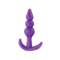 Plug Dilatador Anal Base Ancla Violeta