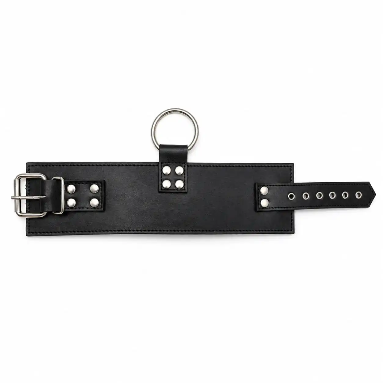 Esposa cuero ancha hebilla fetiche y bondage sexshop 4 Esposa cuero ancha hebilla - imagen 3