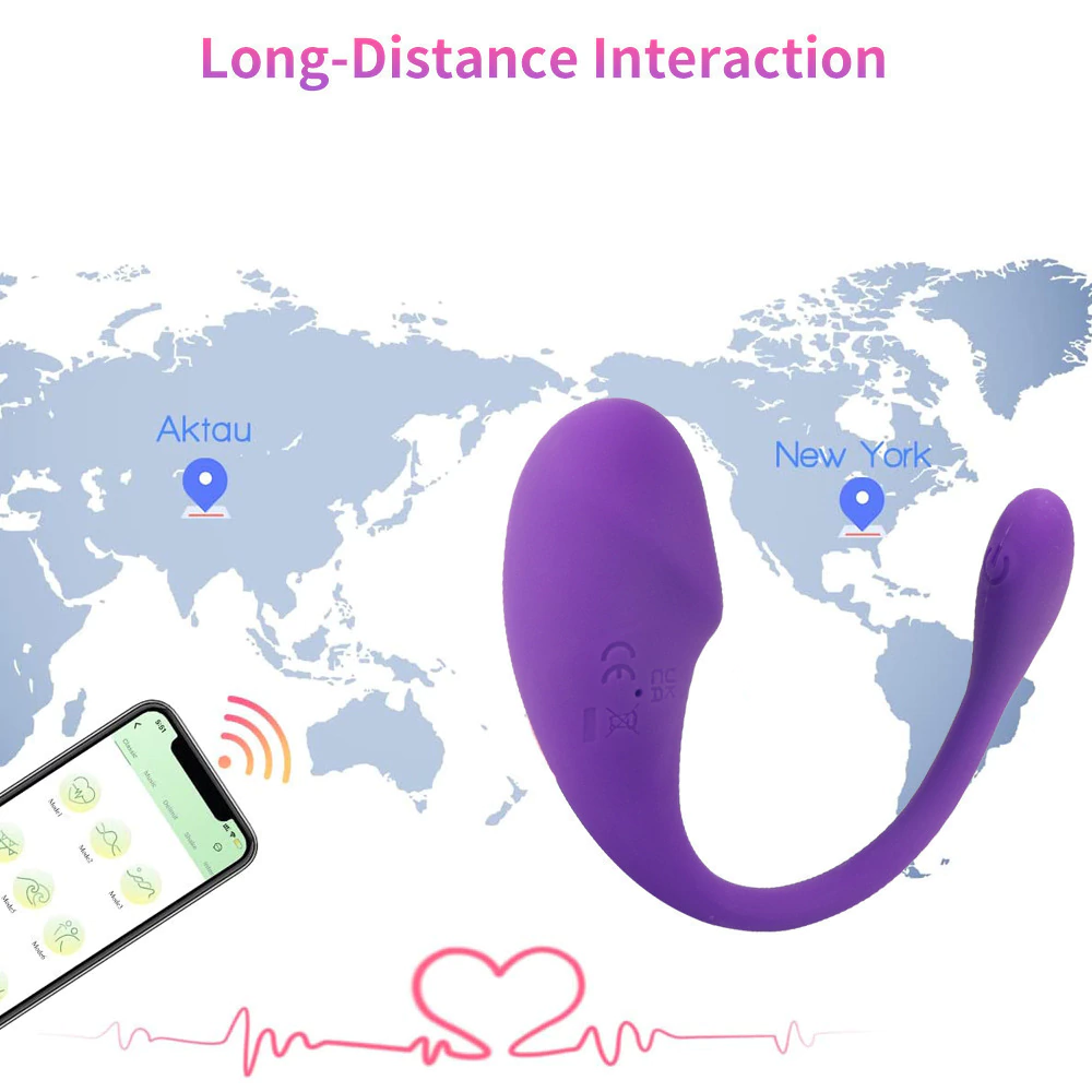 Vibrador estimulador huevo con app vibradores sexshop 5 Vibrador estimulador huevo con app - imagen 4