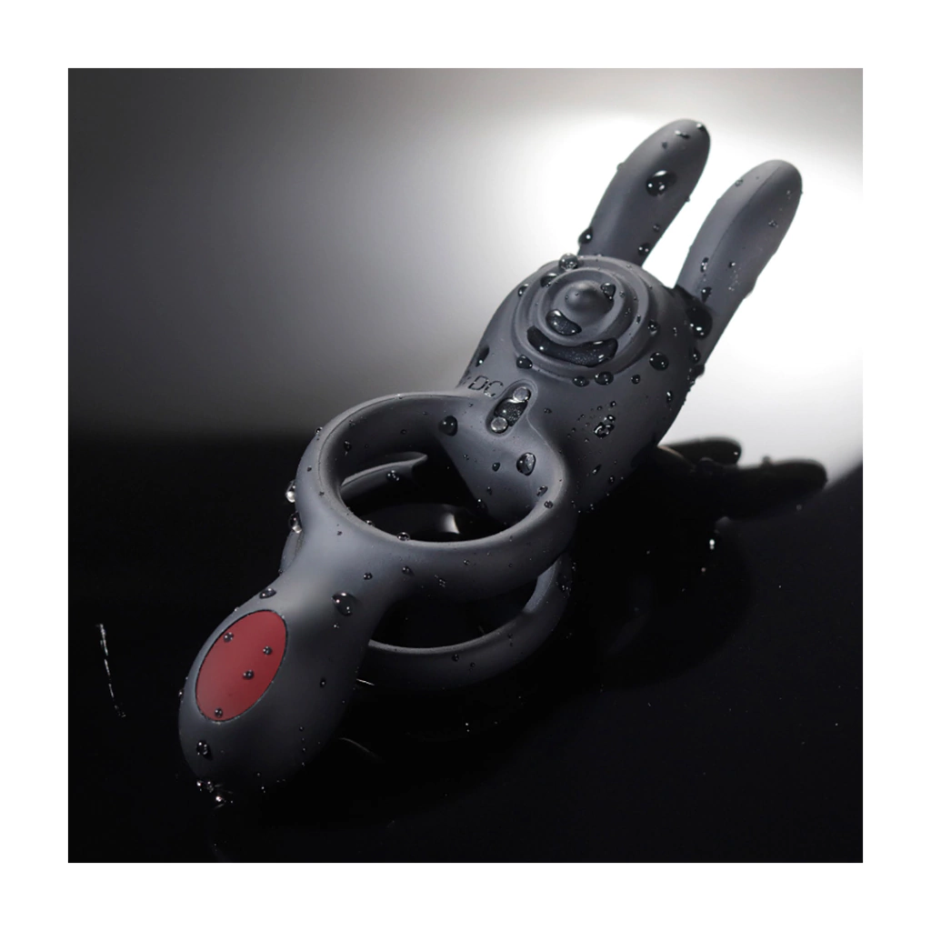 Anillo vibrador rabbit doble control remoto anillos con vibración sexshop 6 Anillo vibrador rabbit doble control remoto - imagen 5