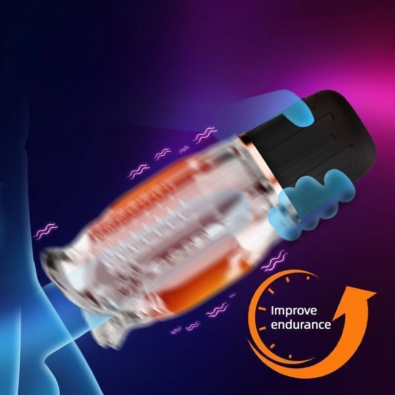 Masturbador masculino vibrador lamido masturbadores sexshop 5 Masturbador masculino vibrador lamido - imagen 4